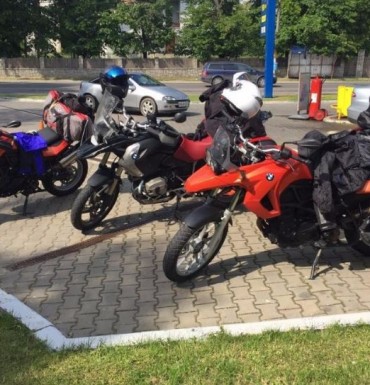 BMW motorbike rental Romania rent4ride